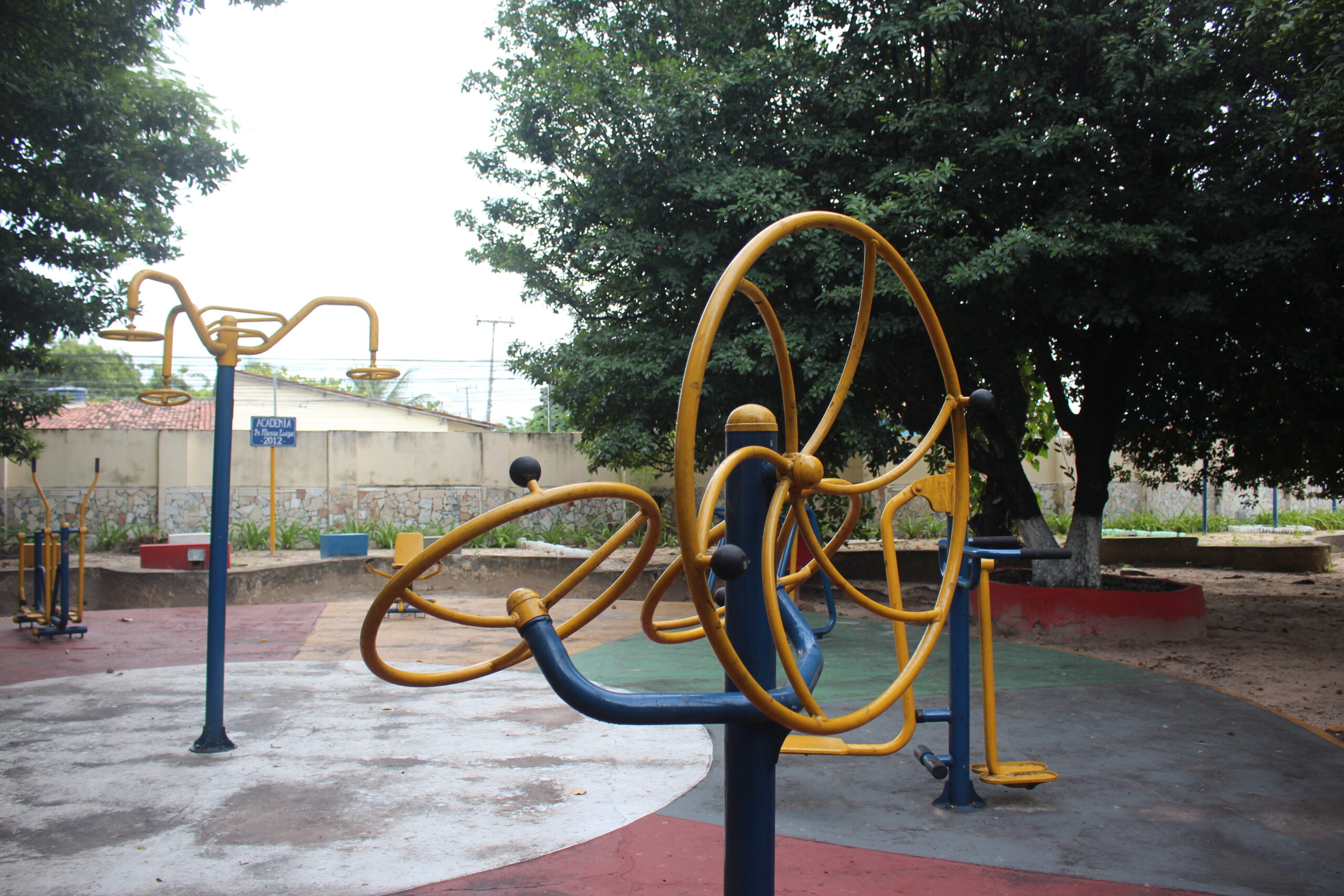 Estrutura - Academia ao ar livre